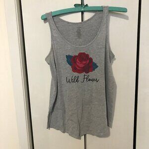George Ladies Grey Sleepwear Top Size Medium $5.00  AS AN ADD ON
